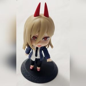 Anime Action Figure (Chainsaw Man) W/ Base Power 5 pcs Manga Model Gift Toys new